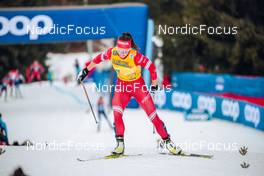 04.01.2022, Val di Fiemme, Italy (ITA): Natalia Nepryaeva (RUS) - FIS world cup cross-country, tour de ski, final climb women, Val di Fiemme (ITA). www.nordicfocus.com. © Modica/NordicFocus. Every downloaded picture is fee-liable.