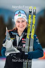 04.01.2022, Val di Fiemme, Italy (ITA): Ebba Andersson (SWE) - FIS world cup cross-country, tour de ski, final climb women, Val di Fiemme (ITA). www.nordicfocus.com. © Modica/NordicFocus. Every downloaded picture is fee-liable.