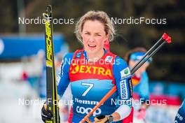04.01.2022, Val di Fiemme, Italy (ITA): Anamarija Lampic (SLO) - FIS world cup cross-country, tour de ski, final climb women, Val di Fiemme (ITA). www.nordicfocus.com. © Modica/NordicFocus. Every downloaded picture is fee-liable.