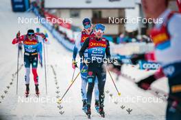03.01.2022, Val di Fiemme, Italy (ITA): Lucas Boegl (GER) - FIS world cup cross-country, tour de ski, mass men, Val di Fiemme (ITA). www.nordicfocus.com. © Modica/NordicFocus. Every downloaded picture is fee-liable.