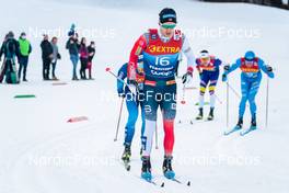 03.01.2022, Val di Fiemme, Italy (ITA): Sjur Roethe (NOR) - FIS world cup cross-country, tour de ski, mass men, Val di Fiemme (ITA). www.nordicfocus.com. © Modica/NordicFocus. Every downloaded picture is fee-liable.