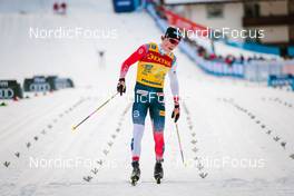 03.01.2022, Val di Fiemme, Italy (ITA): Johannes Hoesflot Klaebo (NOR) - FIS world cup cross-country, tour de ski, mass men, Val di Fiemme (ITA). www.nordicfocus.com. © Modica/NordicFocus. Every downloaded picture is fee-liable.