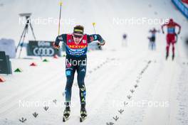 03.01.2022, Val di Fiemme, Italy (ITA): Albert Kuchler (GER) - FIS world cup cross-country, tour de ski, mass men, Val di Fiemme (ITA). www.nordicfocus.com. © Modica/NordicFocus. Every downloaded picture is fee-liable.