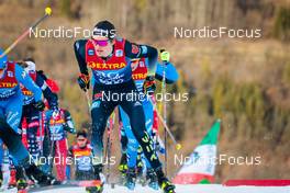 03.01.2022, Val di Fiemme, Italy (ITA): Friedrich Moch (GER) - FIS world cup cross-country, tour de ski, mass men, Val di Fiemme (ITA). www.nordicfocus.com. © Modica/NordicFocus. Every downloaded picture is fee-liable.