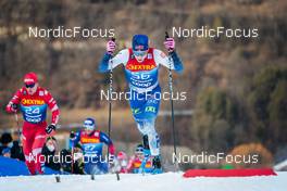 03.01.2022, Val di Fiemme, Italy (ITA): Remi Lindholm (FIN) - FIS world cup cross-country, tour de ski, mass men, Val di Fiemme (ITA). www.nordicfocus.com. © Modica/NordicFocus. Every downloaded picture is fee-liable.