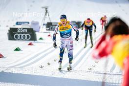 03.01.2022, Val di Fiemme, Italy (ITA): Ebba Andersson (SWE) - FIS world cup cross-country, tour de ski, mass women, Val di Fiemme (ITA). www.nordicfocus.com. © Modica/NordicFocus. Every downloaded picture is fee-liable.