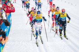 03.01.2022, Val di Fiemme, Italy (ITA): Ebba Andersson (SWE), Katharina Hennig (GER), (l-r)  - FIS world cup cross-country, tour de ski, mass women, Val di Fiemme (ITA). www.nordicfocus.com. © Modica/NordicFocus. Every downloaded picture is fee-liable.