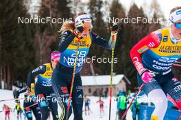 03.01.2022, Val di Fiemme, Italy (ITA): Pia Fink (GER) - FIS world cup cross-country, tour de ski, mass women, Val di Fiemme (ITA). www.nordicfocus.com. © Modica/NordicFocus. Every downloaded picture is fee-liable.