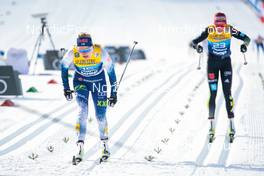 03.01.2022, Val di Fiemme, Italy (ITA): Anne Kylloenen (FIN) - FIS world cup cross-country, tour de ski, mass women, Val di Fiemme (ITA). www.nordicfocus.com. © Modica/NordicFocus. Every downloaded picture is fee-liable.