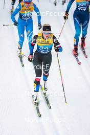 03.01.2022, Val di Fiemme, Italy (ITA): Katerina Janatova (CZE) - FIS world cup cross-country, tour de ski, mass women, Val di Fiemme (ITA). www.nordicfocus.com. © Modica/NordicFocus. Every downloaded picture is fee-liable.