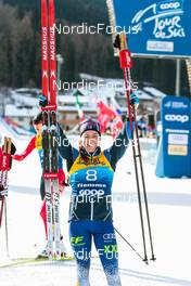 03.01.2022, Val di Fiemme, Italy (ITA): Krista Parmakoski (FIN) - FIS world cup cross-country, tour de ski, mass women, Val di Fiemme (ITA). www.nordicfocus.com. © Modica/NordicFocus. Every downloaded picture is fee-liable.