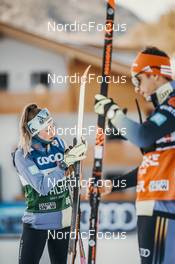 02.01.2022, Val di Fiemme, Italy (ITA): Antonia Fraebel (GER) - FIS world cup cross-country, tour de ski, training, Val di Fiemme (ITA). www.nordicfocus.com. © Modica/NordicFocus. Every downloaded picture is fee-liable.