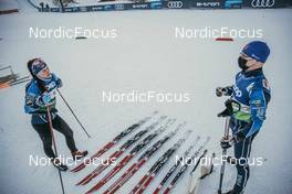 02.01.2022, Val di Fiemme, Italy (ITA): Krista Parmakoski (FIN) - FIS world cup cross-country, tour de ski, training, Val di Fiemme (ITA). www.nordicfocus.com. © Modica/NordicFocus. Every downloaded picture is fee-liable.