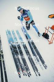 02.01.2022, Val di Fiemme, Italy (ITA): Salomon   - FIS world cup cross-country, tour de ski, training, Val di Fiemme (ITA). www.nordicfocus.com. © Modica/NordicFocus. Every downloaded picture is fee-liable.
