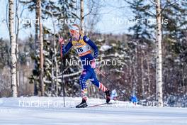 27.02.2022, Lahti Finland (FIN): Hailey Swirbul (USA) - FIS world cup cross-country, 10km women, Lahti (FIN). www.nordicfocus.com. © Thibaut/NordicFocus. Every downloaded picture is fee-liable.