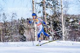 27.02.2022, Lahti Finland (FIN): Ebba Andersson (SWE) - FIS world cup cross-country, 10km women, Lahti (FIN). www.nordicfocus.com. © Thibaut/NordicFocus. Every downloaded picture is fee-liable.