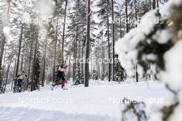 27.02.2022, Lahti Finland (FIN): Dahria Beatty (CAN) - FIS world cup cross-country, 10km women, Lahti (FIN). www.nordicfocus.com. © Modica/NordicFocus. Every downloaded picture is fee-liable.