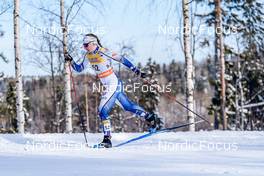 27.02.2022, Lahti Finland (FIN): Moa Olsson (SWE) - FIS world cup cross-country, 10km women, Lahti (FIN). www.nordicfocus.com. © Thibaut/NordicFocus. Every downloaded picture is fee-liable.
