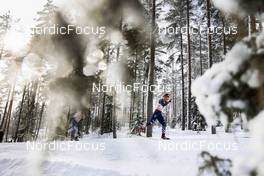 27.02.2022, Lahti Finland (FIN): Julia Kern (USA) - FIS world cup cross-country, 10km women, Lahti (FIN). www.nordicfocus.com. © Modica/NordicFocus. Every downloaded picture is fee-liable.