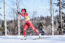 27.02.2022, Lahti Finland (FIN): Natalia Nepryaeva (RUS) - FIS world cup cross-country, 10km women, Lahti (FIN). www.nordicfocus.com. © Thibaut/NordicFocus. Every downloaded picture is fee-liable.