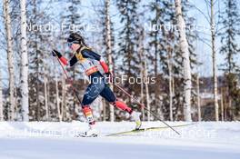 27.02.2022, Lahti Finland (FIN): Katherine Stewart-Jones (CAN) - FIS world cup cross-country, 10km women, Lahti (FIN). www.nordicfocus.com. © Thibaut/NordicFocus. Every downloaded picture is fee-liable.