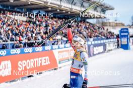 27.02.2022, Lahti Finland (FIN): Therese Johaug (NOR) - FIS world cup cross-country, 10km women, Lahti (FIN). www.nordicfocus.com. © Thibaut/NordicFocus. Every downloaded picture is fee-liable.