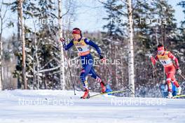 27.02.2022, Lahti Finland (FIN): Julia Kern (USA) - FIS world cup cross-country, 10km women, Lahti (FIN). www.nordicfocus.com. © Thibaut/NordicFocus. Every downloaded picture is fee-liable.