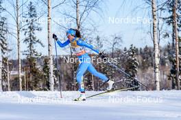 27.02.2022, Lahti Finland (FIN): Caterina Ganz (ITA) - FIS world cup cross-country, 10km women, Lahti (FIN). www.nordicfocus.com. © Thibaut/NordicFocus. Every downloaded picture is fee-liable.