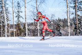 27.02.2022, Lahti Finland (FIN): Hristina Matsokina (RUS) - FIS world cup cross-country, 10km women, Lahti (FIN). www.nordicfocus.com. © Thibaut/NordicFocus. Every downloaded picture is fee-liable.