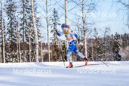 27.02.2022, Lahti Finland (FIN): Amanda Saari (FIN) - FIS world cup cross-country, 10km women, Lahti (FIN). www.nordicfocus.com. © Thibaut/NordicFocus. Every downloaded picture is fee-liable.