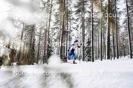 27.02.2022, Lahti Finland (FIN): Nadine Faehndrich (SUI) - FIS world cup cross-country, 10km women, Lahti (FIN). www.nordicfocus.com. © Modica/NordicFocus. Every downloaded picture is fee-liable.