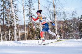 27.02.2022, Lahti Finland (FIN): Heidi Weng (NOR) - FIS world cup cross-country, 10km women, Lahti (FIN). www.nordicfocus.com. © Thibaut/NordicFocus. Every downloaded picture is fee-liable.