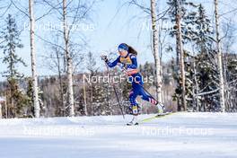 27.02.2022, Lahti Finland (FIN): Katharine Ogden (USA) - FIS world cup cross-country, 10km women, Lahti (FIN). www.nordicfocus.com. © Thibaut/NordicFocus. Every downloaded picture is fee-liable.