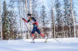 27.02.2022, Lahti Finland (FIN): Dahria Beatty (CAN) - FIS world cup cross-country, 10km women, Lahti (FIN). www.nordicfocus.com. © Thibaut/NordicFocus. Every downloaded picture is fee-liable.
