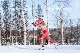 27.02.2022, Lahti Finland (FIN): Ekaterina Smirnova (RUS) - FIS world cup cross-country, 10km women, Lahti (FIN). www.nordicfocus.com. © Thibaut/NordicFocus. Every downloaded picture is fee-liable.
