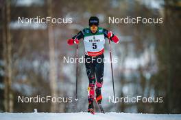 27.02.2022, Lahti Finland (FIN): Olivier Leveille (CAN) - FIS world cup cross-country, 15km men, Lahti (FIN). www.nordicfocus.com. © Thibaut/NordicFocus. Every downloaded picture is fee-liable.