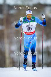 27.02.2022, Lahti Finland (FIN): Richard Jouve (FRA) - FIS world cup cross-country, 15km men, Lahti (FIN). www.nordicfocus.com. © Thibaut/NordicFocus. Every downloaded picture is fee-liable.