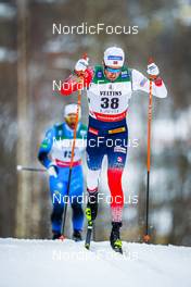 27.02.2022, Lahti Finland (FIN): Emil Iversen (NOR) - FIS world cup cross-country, 15km men, Lahti (FIN). www.nordicfocus.com. © Thibaut/NordicFocus. Every downloaded picture is fee-liable.