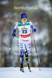 27.02.2022, Lahti Finland (FIN): Fredrik Andersson (SWE) - FIS world cup cross-country, 15km men, Lahti (FIN). www.nordicfocus.com. © Thibaut/NordicFocus. Every downloaded picture is fee-liable.