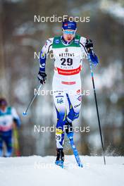 27.02.2022, Lahti Finland (FIN): Jonas Eriksson (SWE) - FIS world cup cross-country, 15km men, Lahti (FIN). www.nordicfocus.com. © Thibaut/NordicFocus. Every downloaded picture is fee-liable.