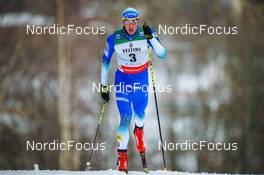 27.02.2022, Lahti Finland (FIN): Miha Licef (SLO) - FIS world cup cross-country, 15km men, Lahti (FIN). www.nordicfocus.com. © Thibaut/NordicFocus. Every downloaded picture is fee-liable.
