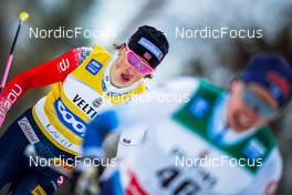 27.02.2022, Lahti Finland (FIN): Johannes Hoesflot Klaebo (NOR) - FIS world cup cross-country, 15km men, Lahti (FIN). www.nordicfocus.com. © Thibaut/NordicFocus. Every downloaded picture is fee-liable.