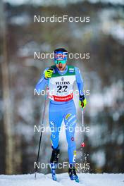 27.02.2022, Lahti Finland (FIN): Simone Dapra (ITA) - FIS world cup cross-country, 15km men, Lahti (FIN). www.nordicfocus.com. © Thibaut/NordicFocus. Every downloaded picture is fee-liable.