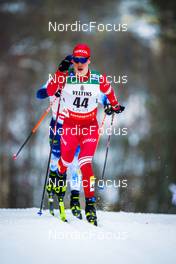 27.02.2022, Lahti Finland (FIN): Ivan Yakimushkin (RUS) - FIS world cup cross-country, 15km men, Lahti (FIN). www.nordicfocus.com. © Thibaut/NordicFocus. Every downloaded picture is fee-liable.