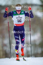 27.02.2022, Lahti Finland (FIN): Zak Ketterson (USA) - FIS world cup cross-country, 15km men, Lahti (FIN). www.nordicfocus.com. © Thibaut/NordicFocus. Every downloaded picture is fee-liable.