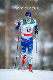 27.02.2022, Lahti Finland (FIN): Lauri Lepisto (FIN) - FIS world cup cross-country, 15km men, Lahti (FIN). www.nordicfocus.com. © Thibaut/NordicFocus. Every downloaded picture is fee-liable.