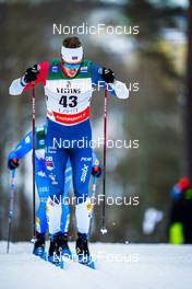 27.02.2022, Lahti Finland (FIN): James Clugnet (GBR) - FIS world cup cross-country, 15km men, Lahti (FIN). www.nordicfocus.com. © Thibaut/NordicFocus. Every downloaded picture is fee-liable.