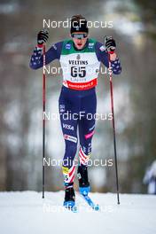27.02.2022, Lahti Finland (FIN): Kevin Bolger (USA) - FIS world cup cross-country, 15km men, Lahti (FIN). www.nordicfocus.com. © Thibaut/NordicFocus. Every downloaded picture is fee-liable.