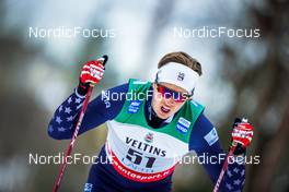 27.02.2022, Lahti Finland (FIN): Logan Diekmann (USA) - FIS world cup cross-country, 15km men, Lahti (FIN). www.nordicfocus.com. © Thibaut/NordicFocus. Every downloaded picture is fee-liable.