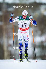 27.02.2022, Lahti Finland (FIN): Gustav Eriksson (SWE) - FIS world cup cross-country, 15km men, Lahti (FIN). www.nordicfocus.com. © Thibaut/NordicFocus. Every downloaded picture is fee-liable.